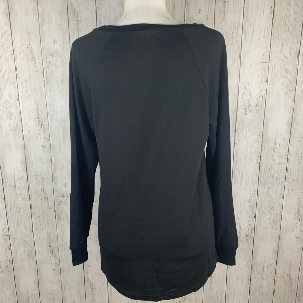NEW🔥Faith Over Fear Black Long Sleeve Top S/M/XL - Picture 6 of 7